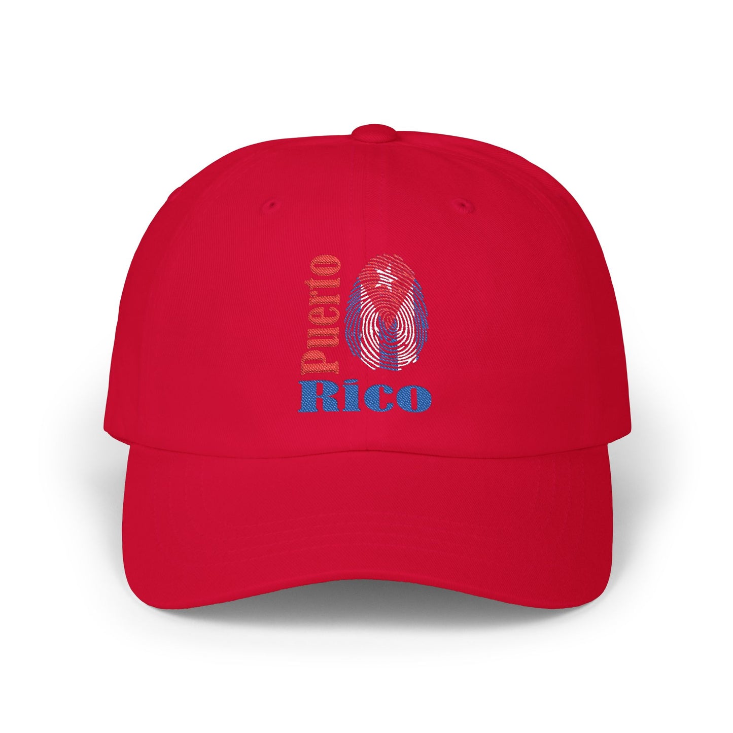 Puerto Rico Distressed Dad Cap — Vintage Flag Embroidered Baseball Hat