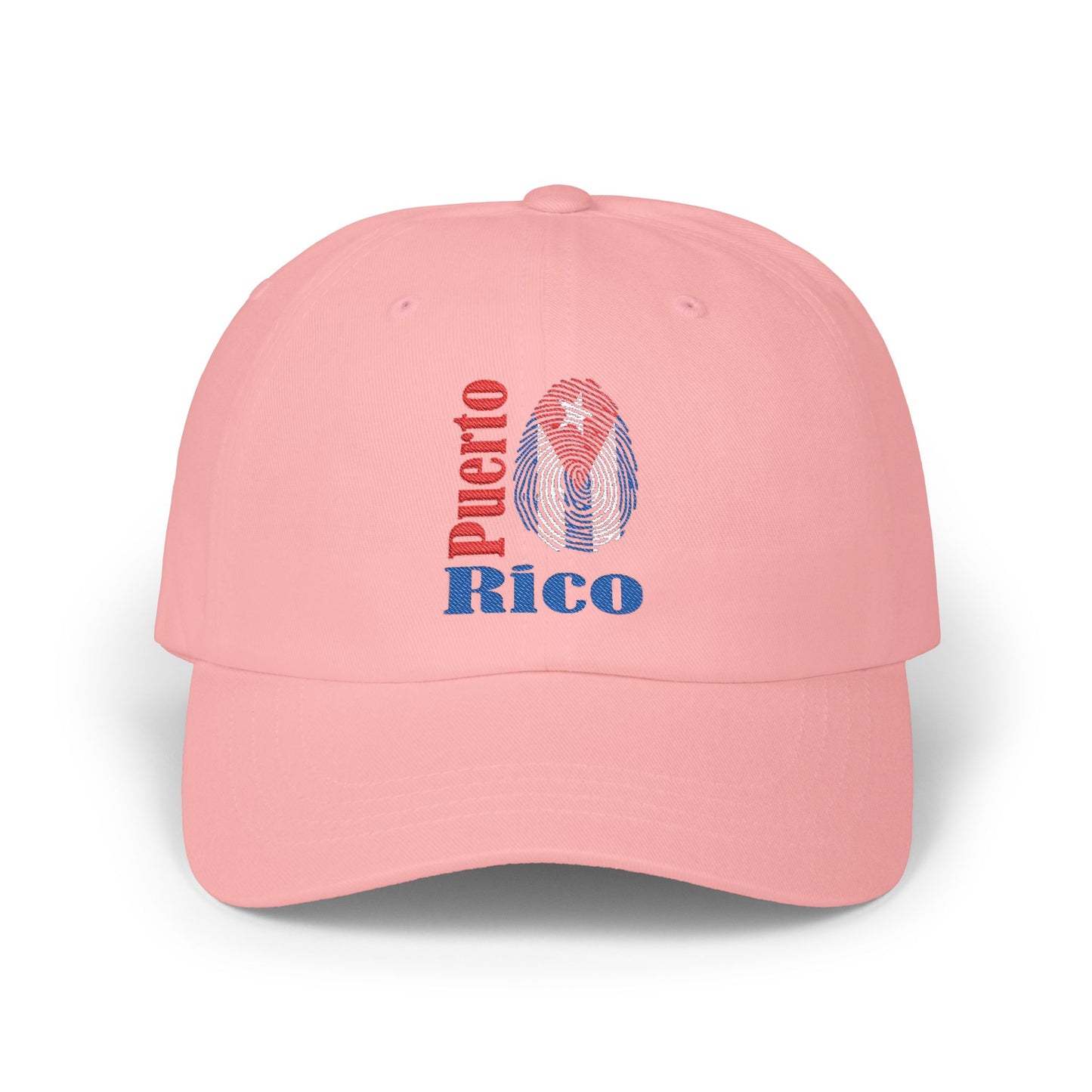 Puerto Rico Distressed Dad Cap — Vintage Flag Embroidered Baseball Hat