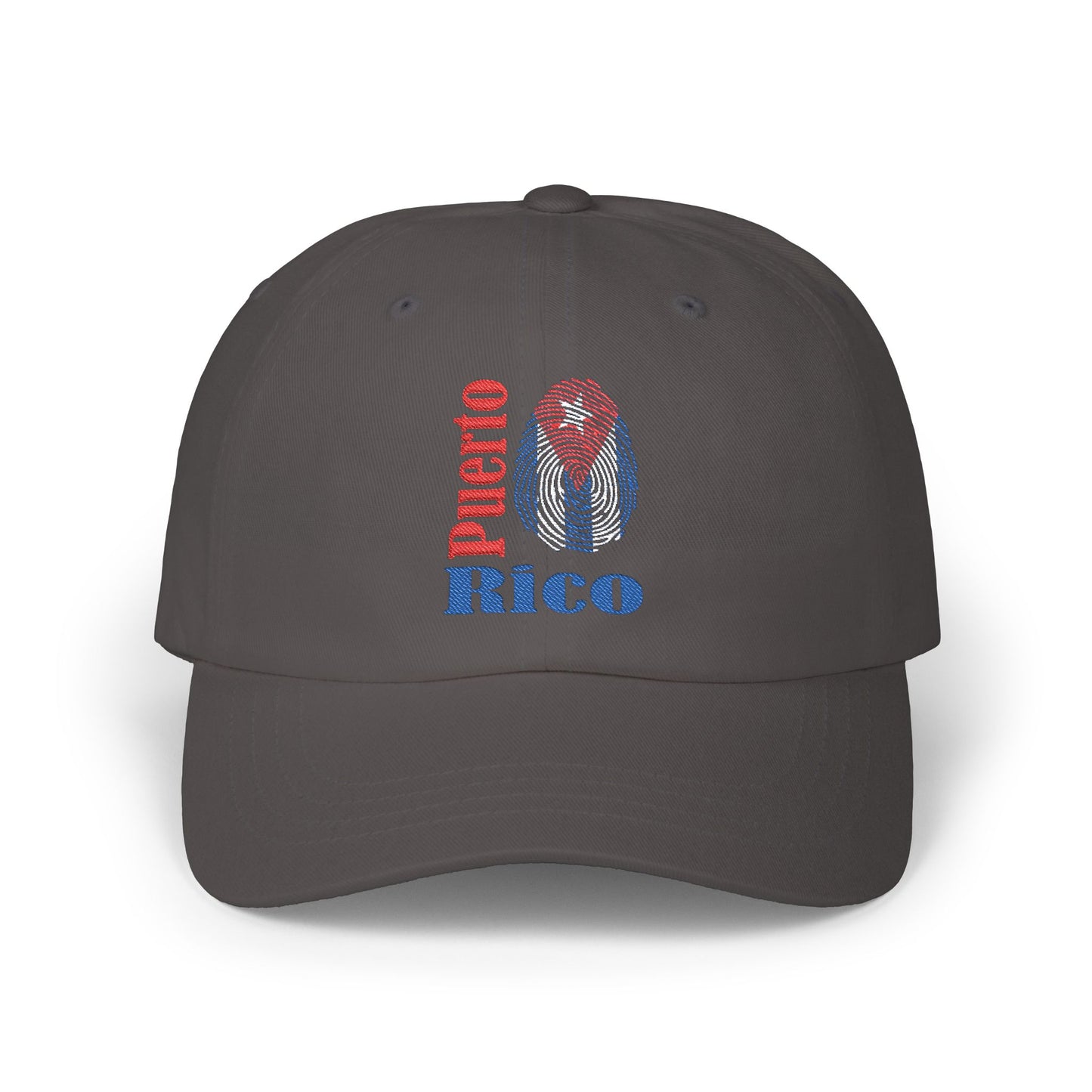 Puerto Rico Distressed Dad Cap — Vintage Flag Embroidered Baseball Hat