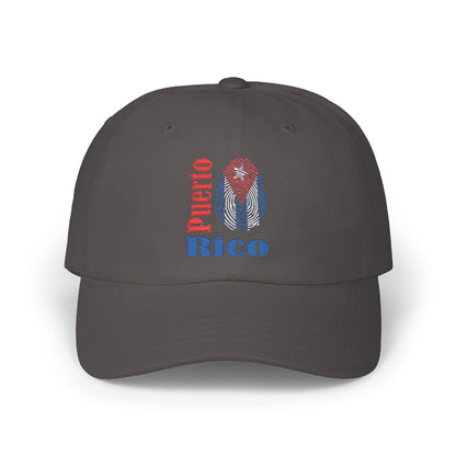 Puerto Rico Distressed Dad Cap — Vintage Flag Embroidered Baseball Hat