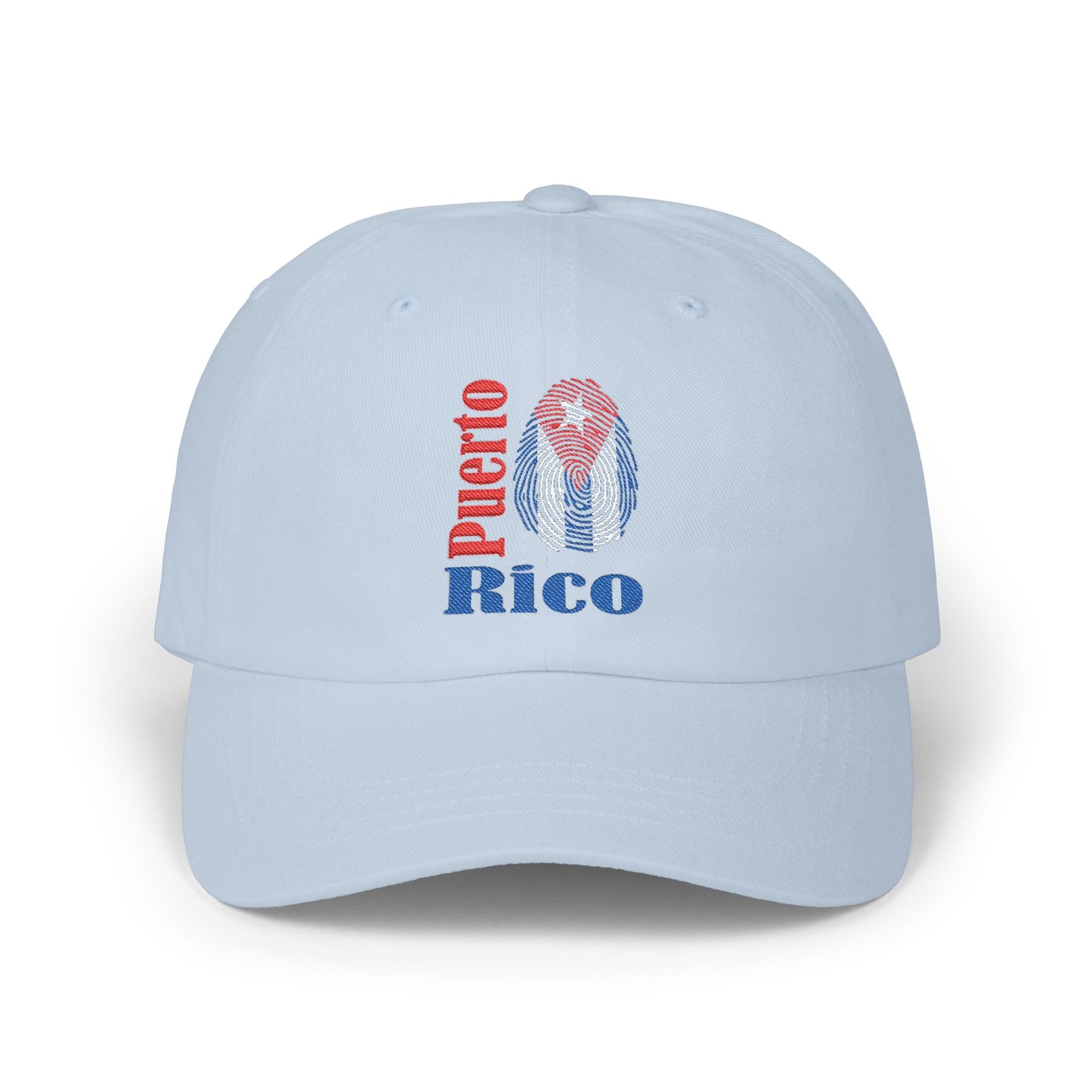 Puerto Rico Distressed Dad Cap — Vintage Flag Embroidered Baseball Hat