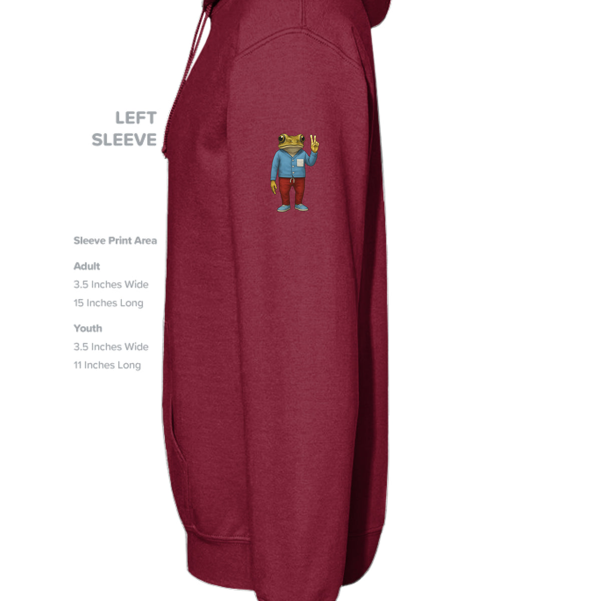 CARDINAL RED - SLEEVE_LEFT