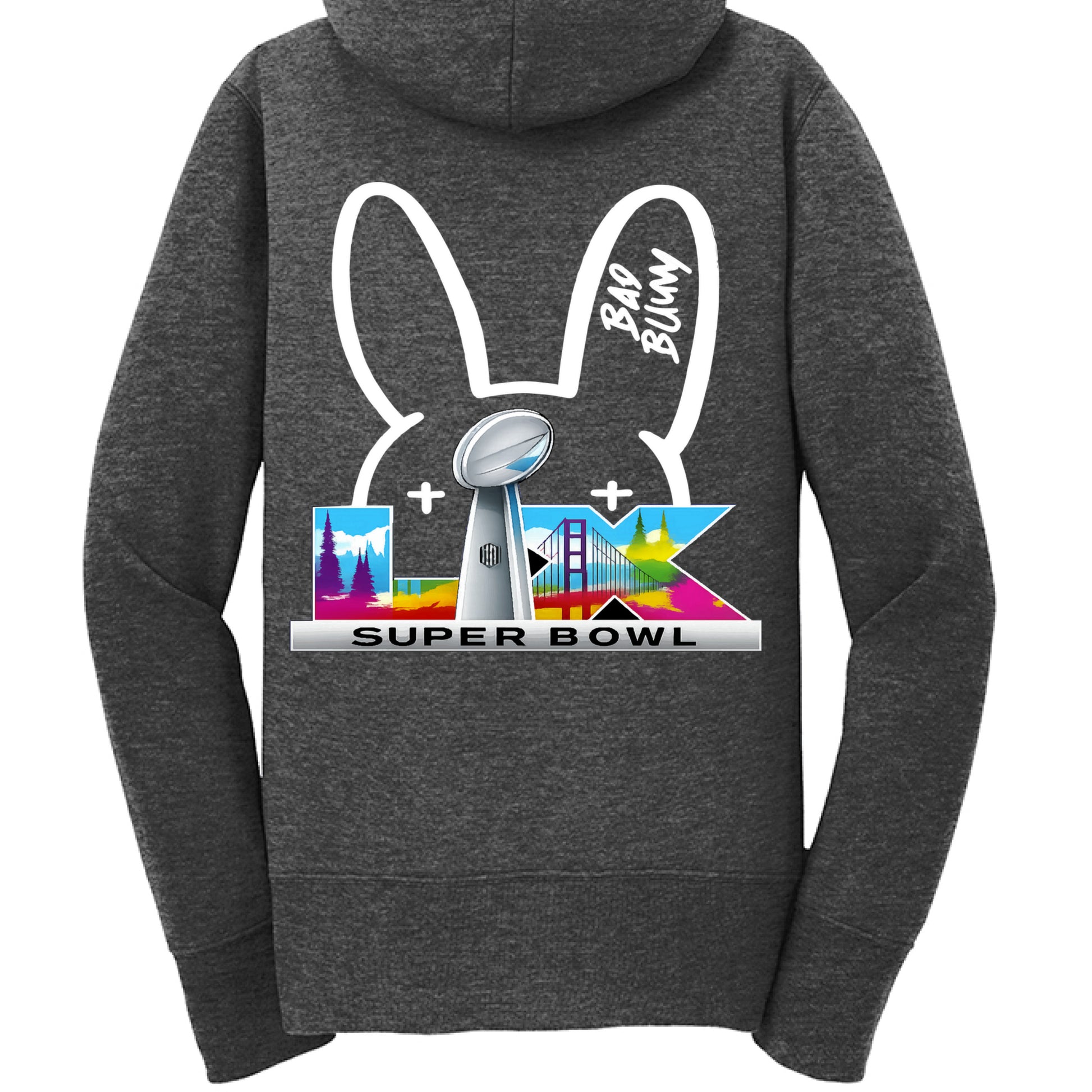Dark Hthr Grey - BACK
